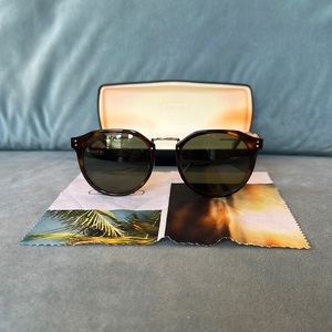Raen tortoise sunglasses
